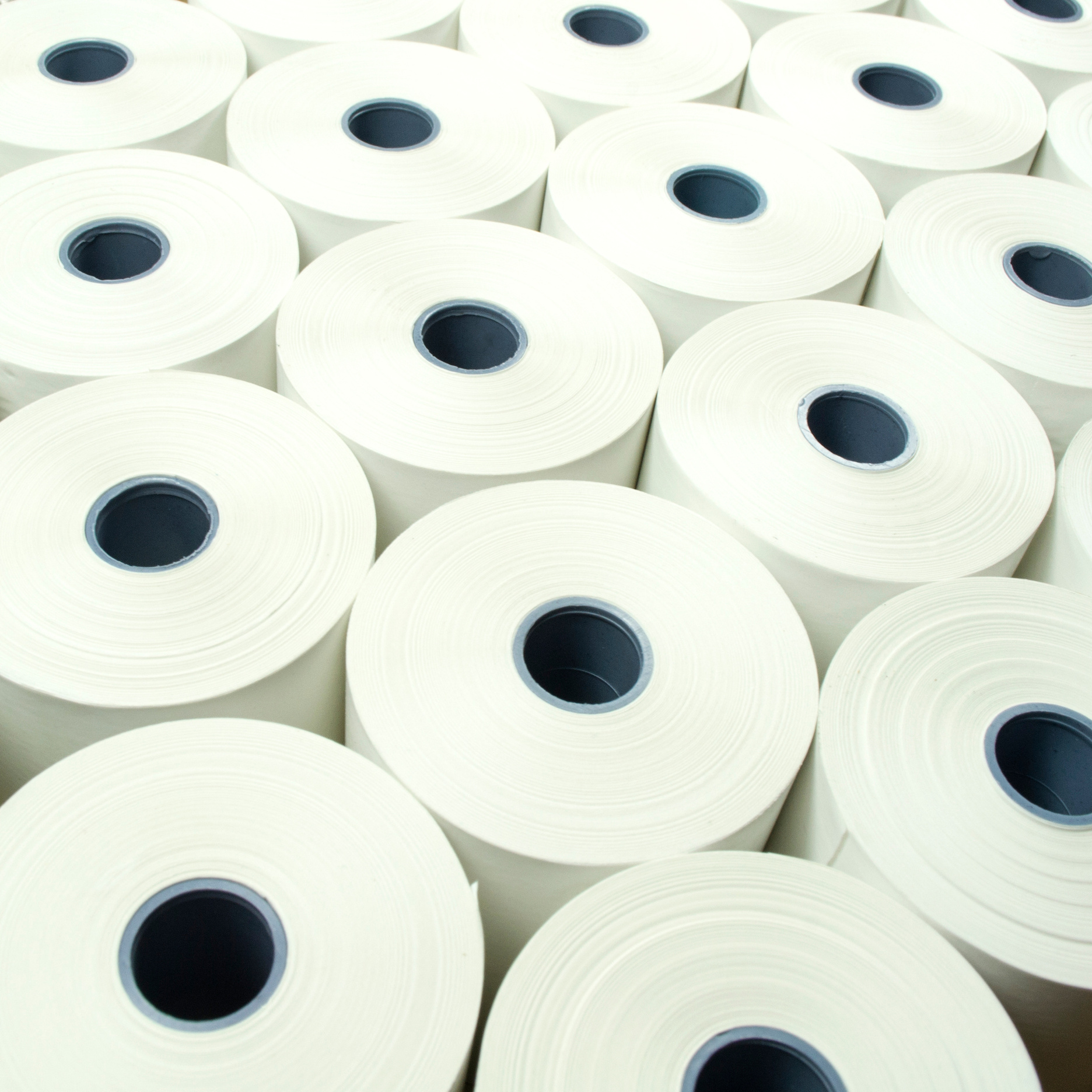 Background from paper rolls